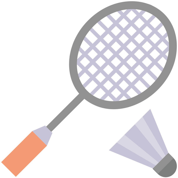 activity badminton game icon in Sports category - Vector, Image