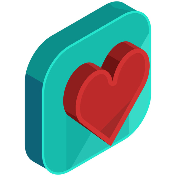aplicación, aplicaciones, citas, favorito, corazón, amor, icono móvil de Aplicaciones Móviles Vol. 3. - Vector, Imagen