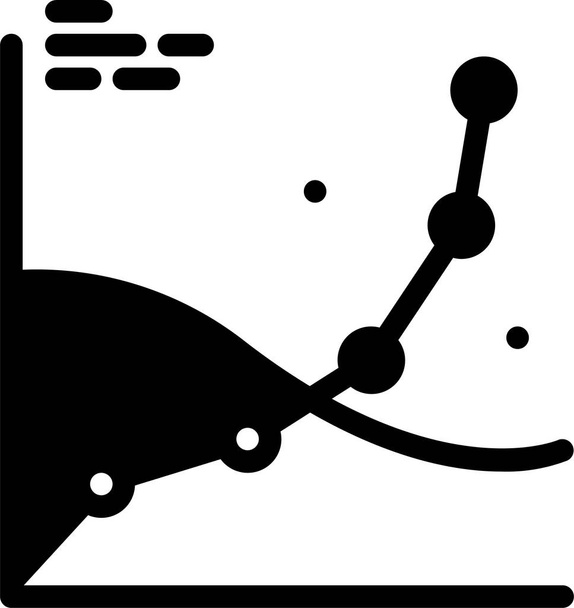 Statistik und Analyse-Symbol, Vektordarstellung isoliert auf weißem Hintergrund   - Vektor, Bild