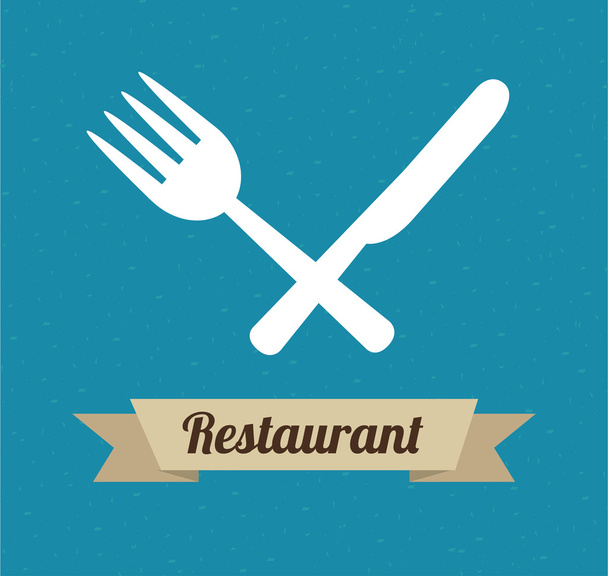 Restaurant design - Вектор,изображение