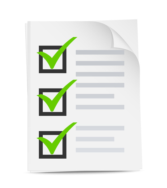 Checklist icon - Vector, Image