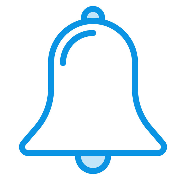 alarm bell notice icon in Outline style - Vector, Image