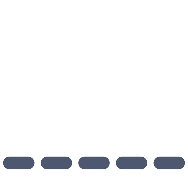 иконка сигнала подключения в плоском стиле - Вектор,изображение