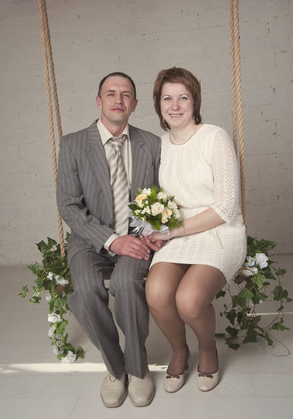 bride and bridegroom - Фото, зображення