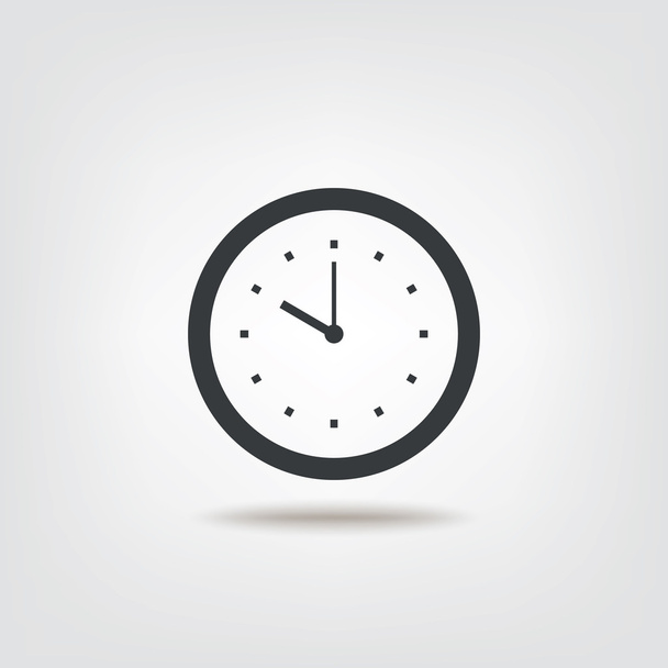 Clock sign icon - Vector, imagen