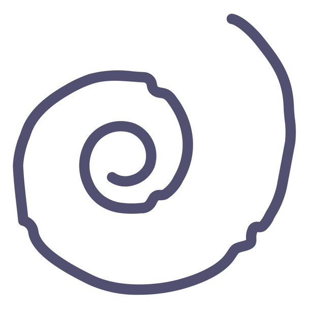draw object spiral icon in Photography category - Vector, Image