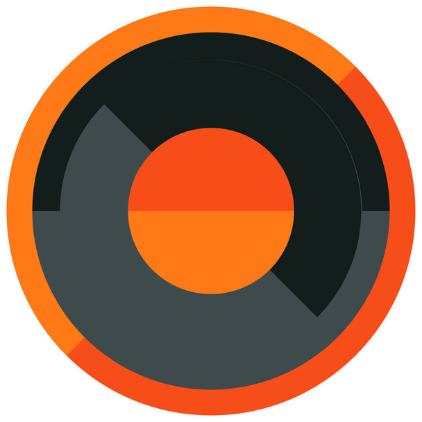audio dial preferences icon in Flat style - Vecteur, image