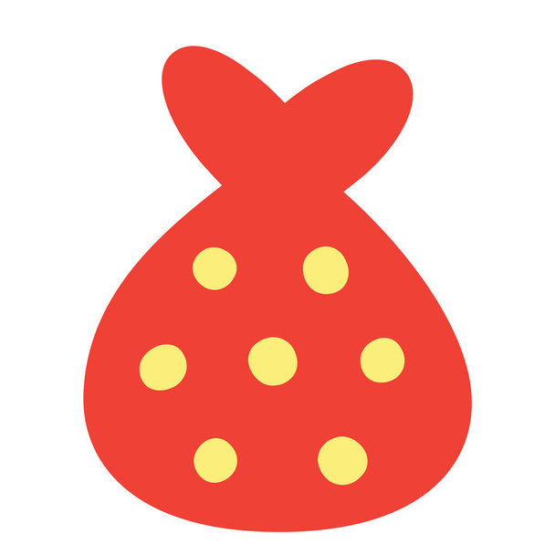bonbon candy truffle icon in Flat style - Vector, Image