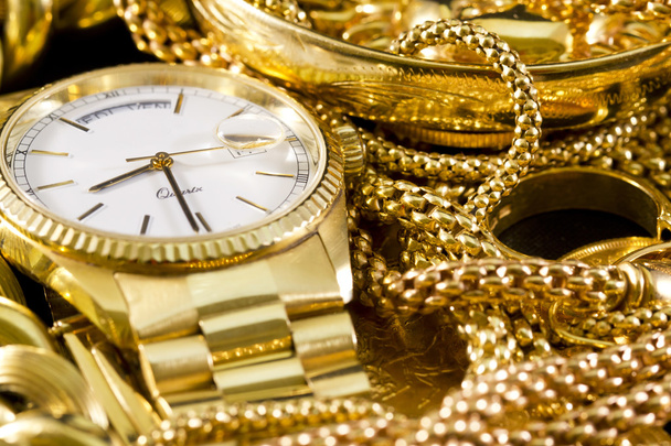 Jewelry, gold, - Photo, Image