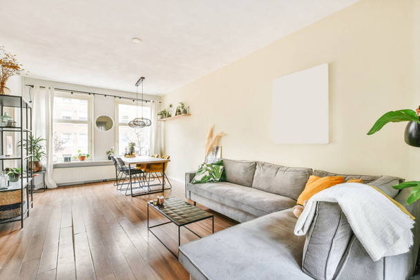 Luxusní design interiéru obývacího pokoje - Fotografie, Obrázek