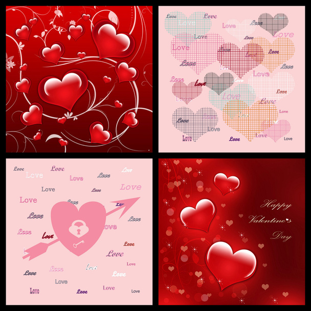 Абстрактный романтический день святого Валентина
 - Фото, изображение