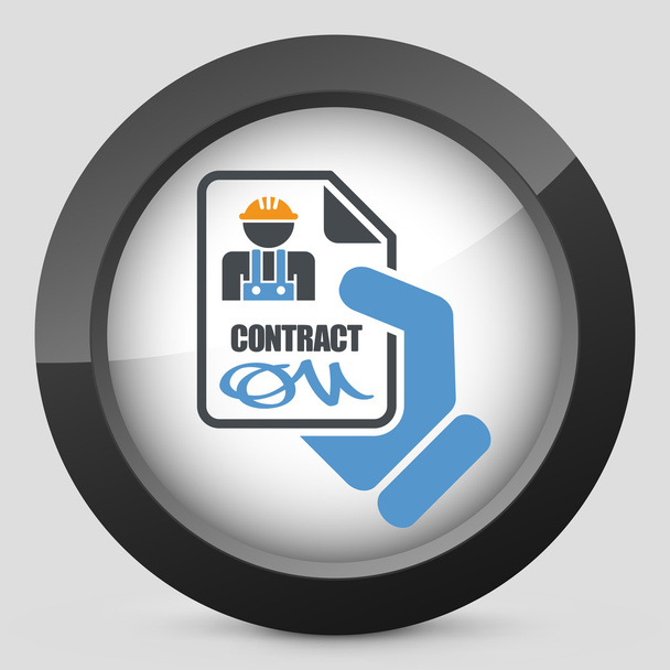 profesionální kontrakt - Vektor, obrázek