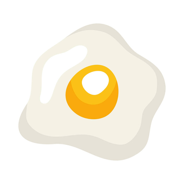 sült tojás ikon - Vektor, kép