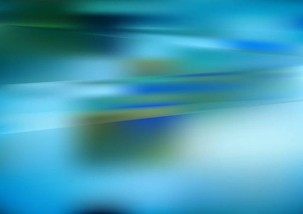 abstracte achtergrond met wazig glas effect, sjabloon met beweging textuur, Shining wazig patroon willekeurig op een groene achtergrond - Vector, afbeelding