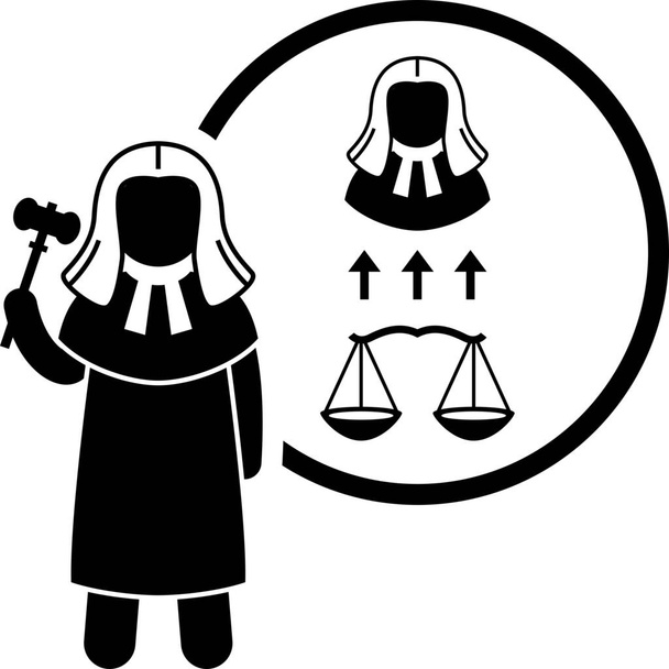 appeal appellate justice application icon in Solid style - Vector, Image