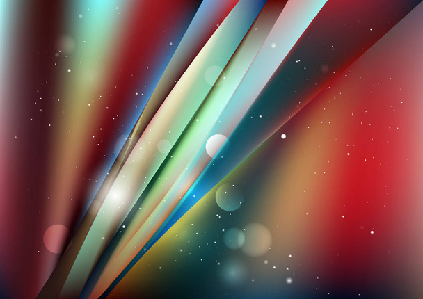 abstrakter Farbhintergrund mit unscharfem Glaseffekt, Vorlage mit Bewegungsstruktur, Glänzendes unscharfes Muster zufällig auf einem Glanzhintergrund - Vektor, Bild