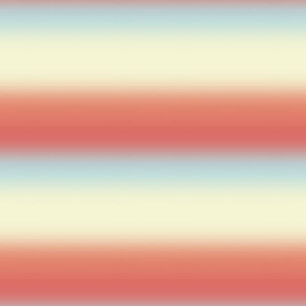Wazige ombre blend verloop streep achtergrond. Afwisselend pastel horizontale lijn melange naadloos patroon. Abstracte onscherpte over de hele print. Retro zomer pastel kleur lineair gestreept effect.  - Foto, afbeelding
