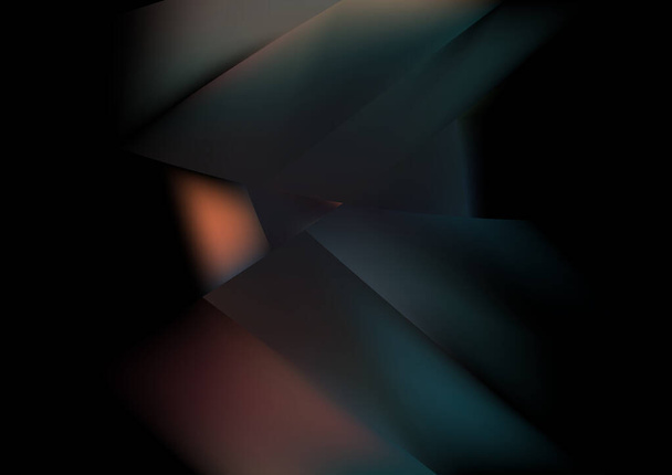 абстрактный фон с размытым стеклянным эффектом, шаблон с текстурой движения, светящийся размытый узор случайным образом на глянцевом фоне - Вектор,изображение