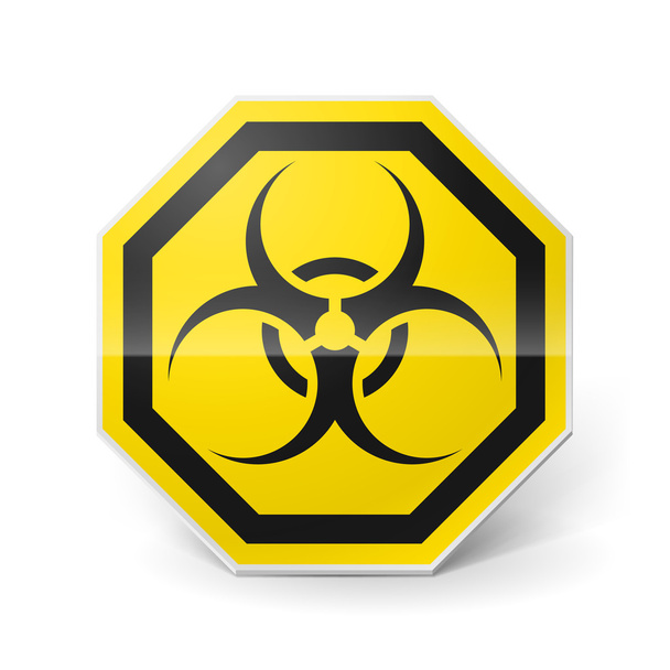 Biohazard sign - Vector, afbeelding