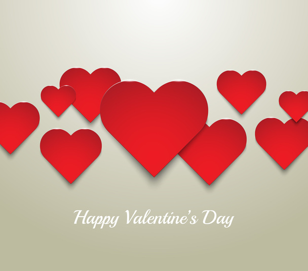 Hearts for Valentine's day - Vektor, Bild
