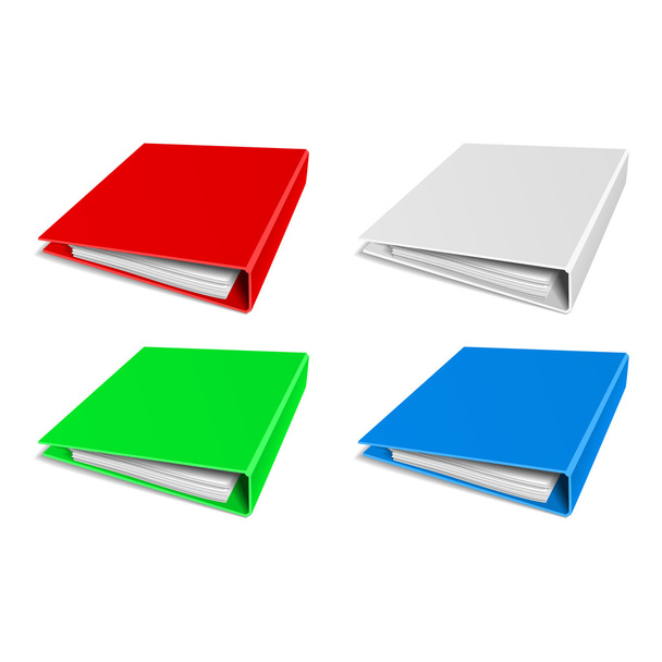 folder color vector icon - Vektor, obrázek