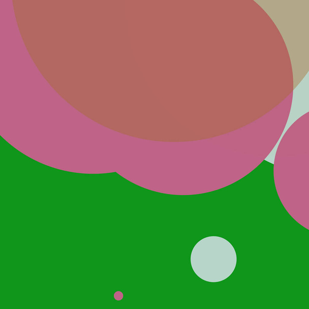 Egyszerű körök színes háttér tervezés - Fotó, kép