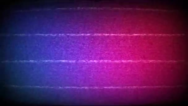 Bad Signal of TV Statikus elektronikus zaj háttér 4K animáció. - Felvétel, videó