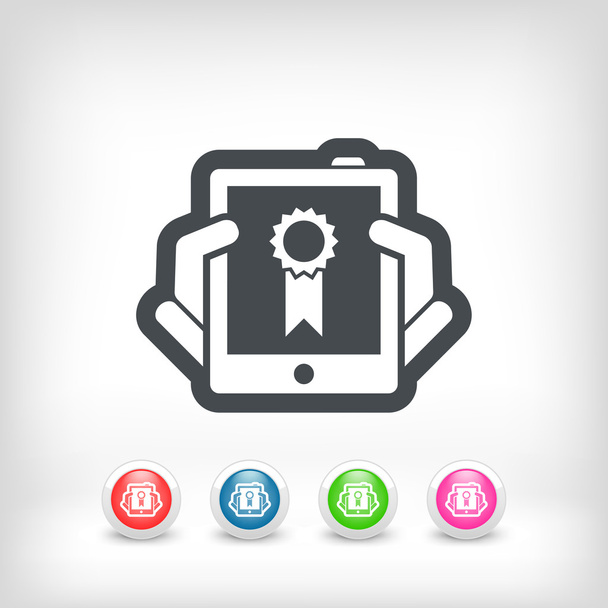 Best device icon - Vector, Image