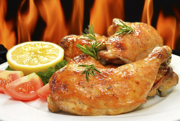 Grilled chicken - Photo, Image