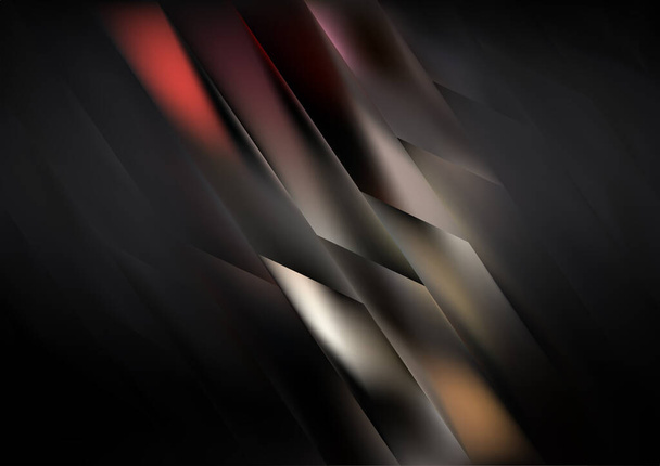 fondo abstracto con efecto de vidrio borroso, plantilla con textura de movimiento, brillante patrón borroso al azar sobre un fondo de color - Vector, imagen