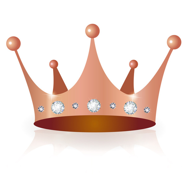 Crown crown copper - Vettoriali, immagini