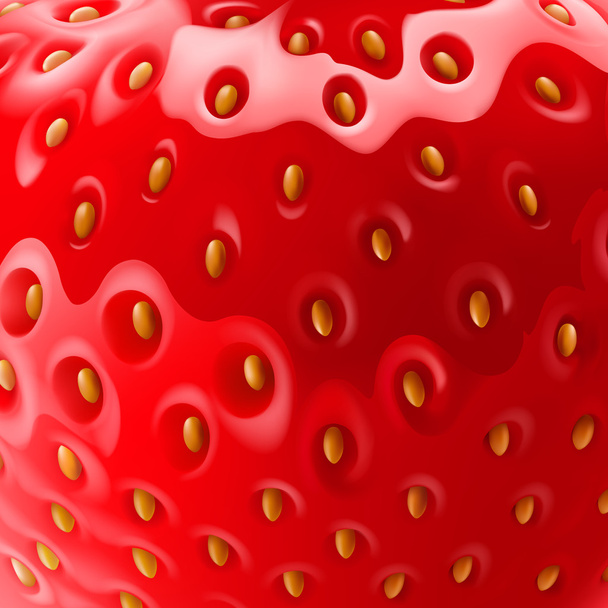 Strawberry background - Vector, afbeelding