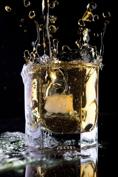 Glass of whiskey. - Foto, Imagem