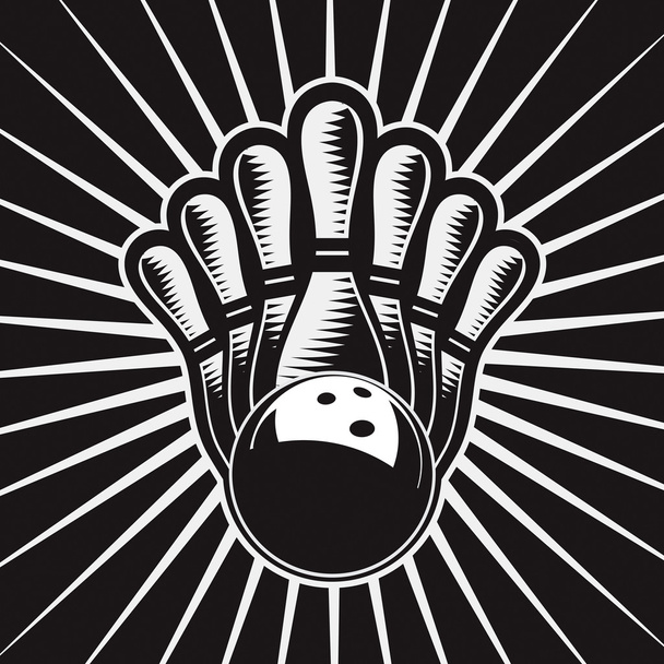 ボウリングのボールのデザイン要素セット 4 - ベクター画像
