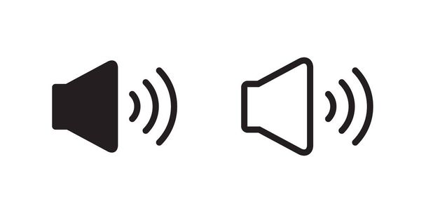 Audio Speaker Icon Vector. Volume Symbol Image - Vector, Image