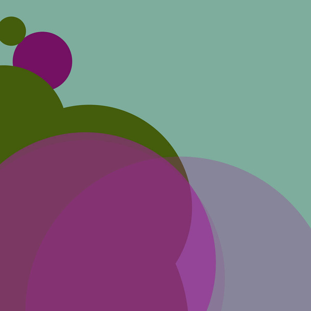Винтажные пятнистые плоские формы красочный фон абстрактные простые круги пузырь бизнес-дизайн - Фото, изображение