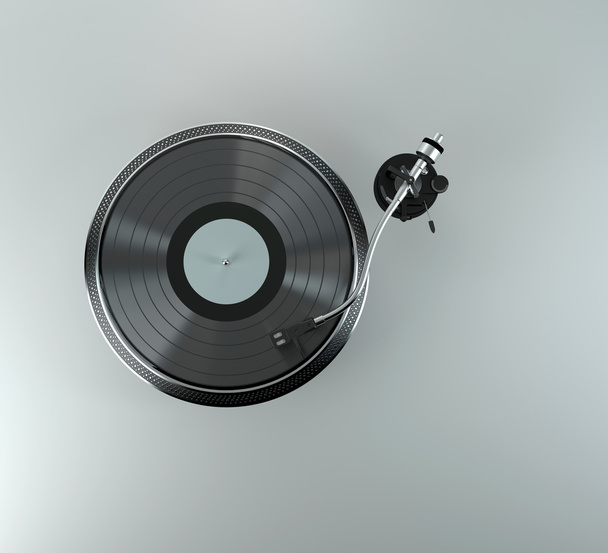 record player with vinyl record - Fotografie, Obrázek