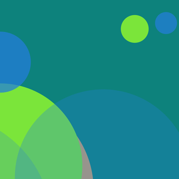 Vlakke vormen kleurrijke achtergrond vlekkerige abstracte eenvoudige cirkels zeepbel business patroon ontwerp - Foto, afbeelding