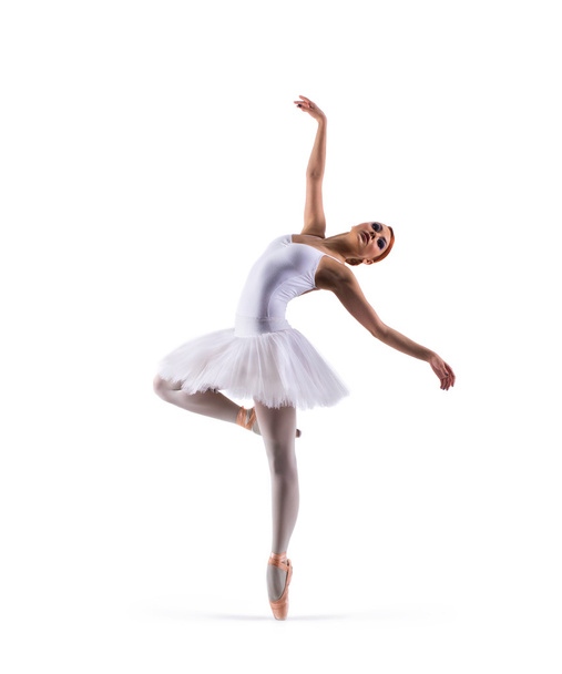 Young beautiful ballet dancer - Фото, изображение