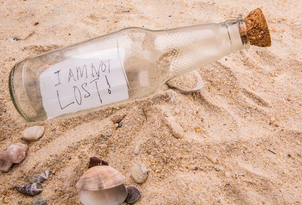 mensaje en una botella - Foto, Imagen