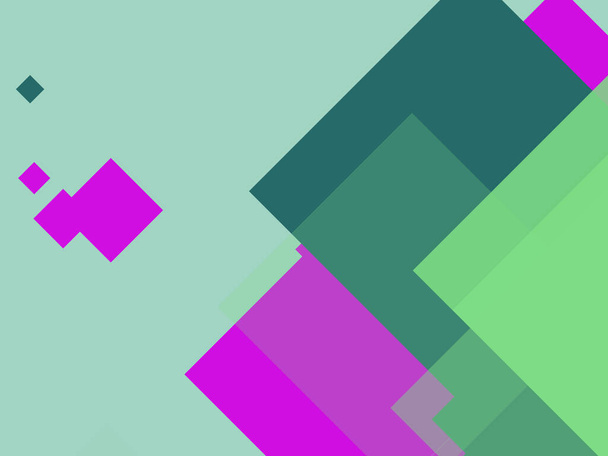 Minimális elvont lapos színes négyzet üzleti háttér minta - Fotó, kép