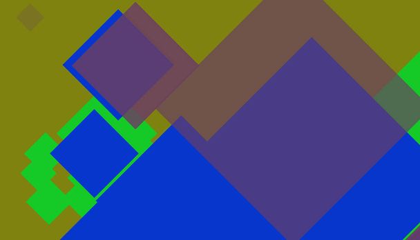 Patrón de fondo de negocio cuadrado colorido plano abstracto mínimo - Foto, imagen