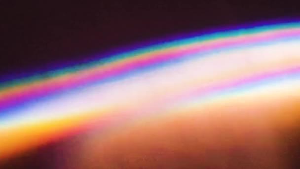 Rainbow ripple wave to create background - Footage, Video