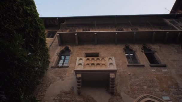 Balcón de Julieta en Verona - Metraje, vídeo