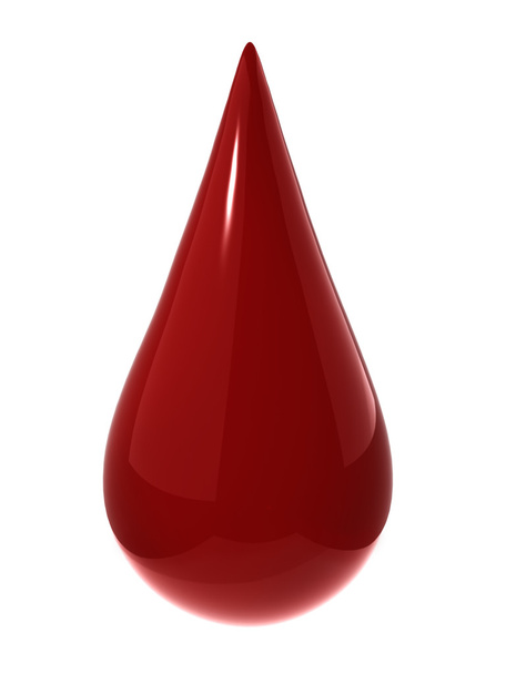 Gota de ilustración de sangre
 - Foto, Imagen