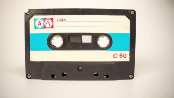 Stop motion of different cassette tapes - Footage, Video