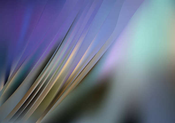 abstracte glans achtergrond met golvende lijnen, zijde sjabloon met beweging textuur, en stralende wazig patroon willekeurig,  - Vector, afbeelding