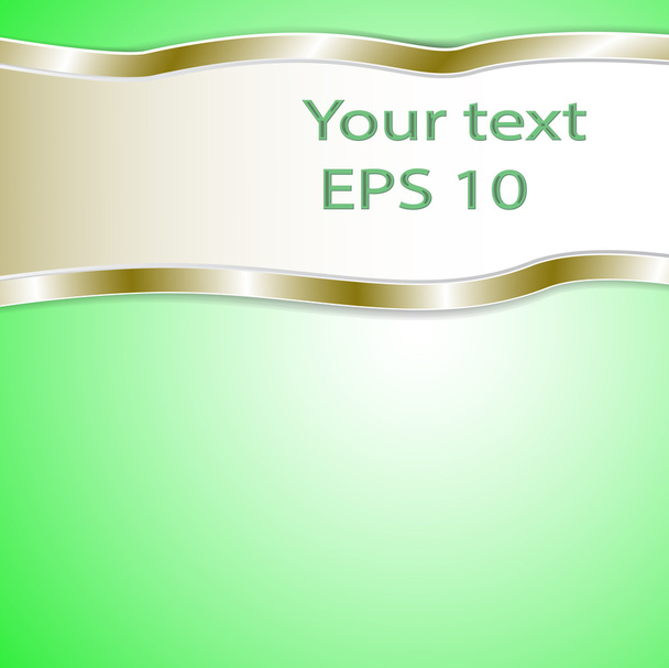 graphic green background for text and message - Вектор, зображення
