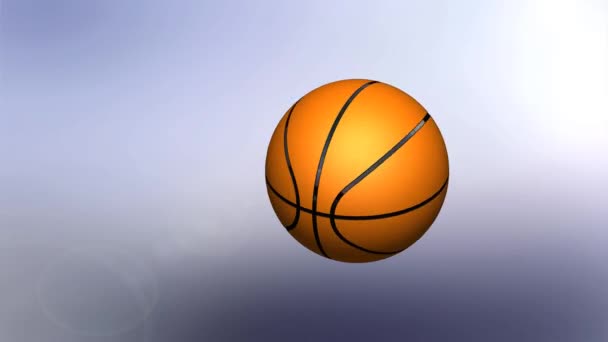 Basket bal animatie voor multifunctioneel gebruik - Video