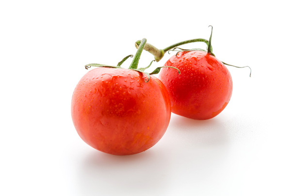 Tomate isolado em branco
 - Foto, Imagem